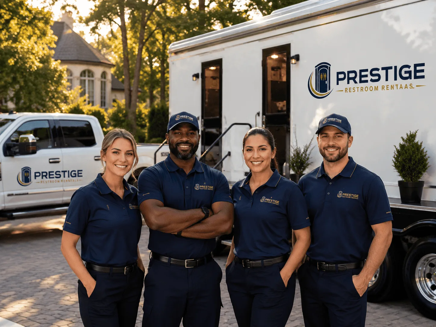 Trusted Luxury Portable Restrooms company in Ralph, MI